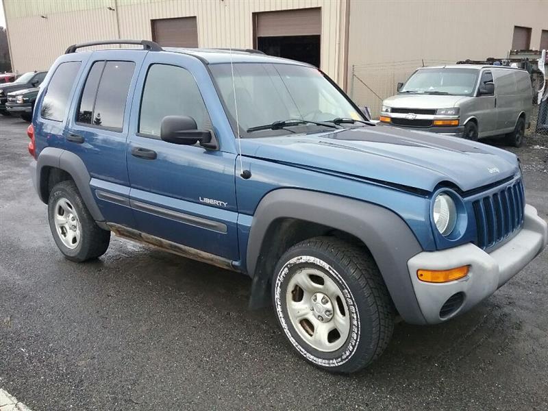 2002 JEEP LIBERTY Used Fender LH, textured fender flare - Dark Bule or Grey