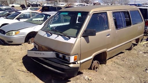 1986 TOYOTA VAN (SEE ALSO PREVIA) Used Window Regulator (Front) Manual Left