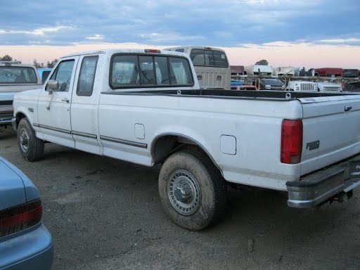 1996-FORD TRUCK-F250-Used-Speedometer-(cluster), gasoline, MPH, tachometer