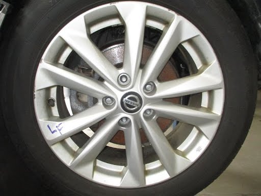 2018 - NISSAN ROGUE SPORT - used - Wheel - 17x7 (alloy, 10 spoke) - 2