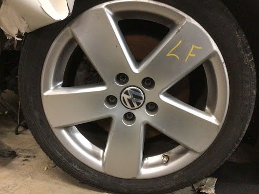 2008 - VOLKSWAGEN PASSAT - Used - Wheel - 17x7-1/2 (alloy), 5 spoke, single