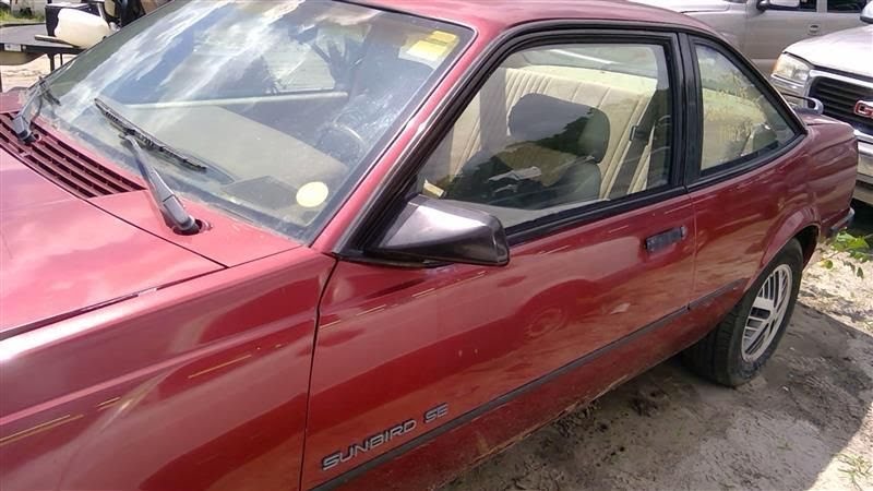 1989 CHEVY CAVALIER Used Glass Front Door 2 Dr, Cpe, electric Right & Left