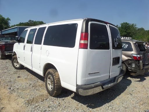 2010 - CHEVY VAN EXPRESS 1500 - Used - Quarter Window - rear, (135" WB), LH, hinged door (opt E26), privacy tint