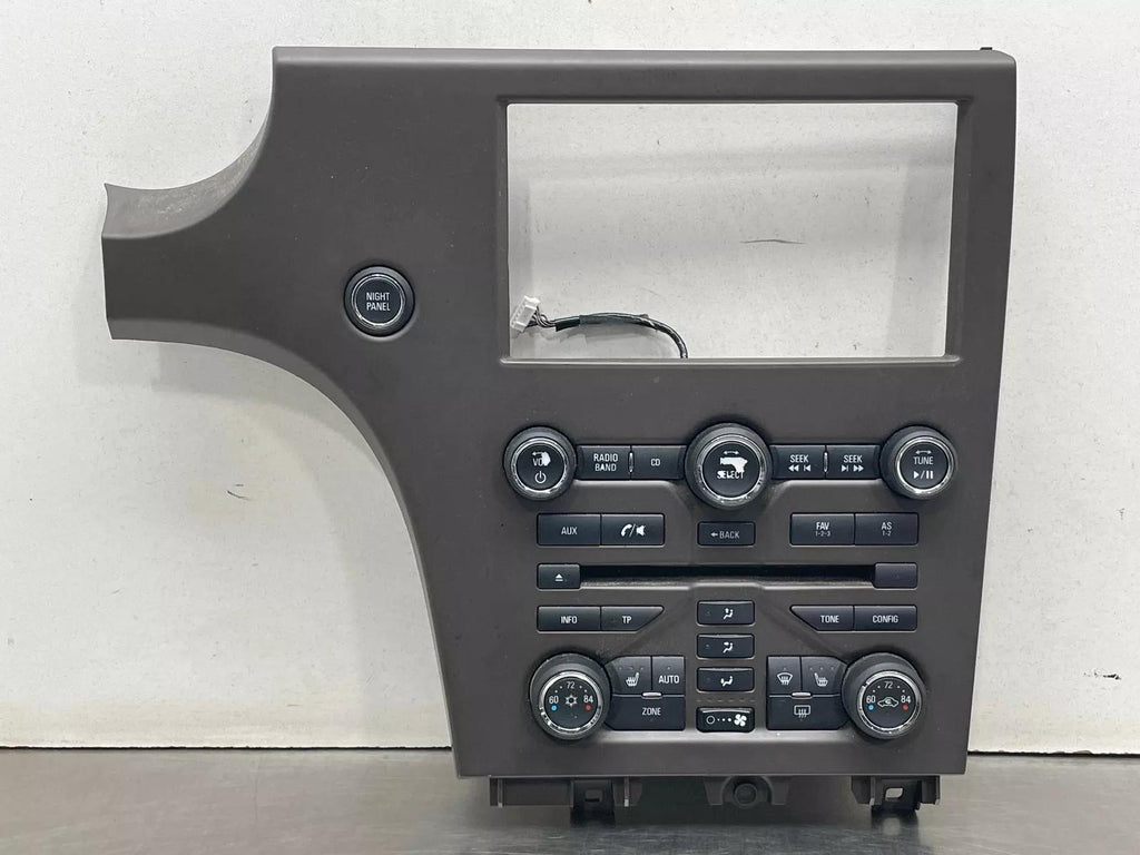 2011 SAAB 9-5 (1999 UP) Used AC Control/Heater (see also Radio or TV Screen) Heater A/C Climate Temperature Control Panel