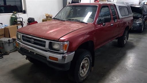 1994 TOYOTA TRUCK (EXCEPT T100 & TUNDRA) Used A/C Condenser R134a refrigerant (from mid year)