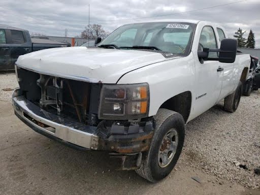 2008 - CHEVY TRUCK-SILVERADO 2500 (1999 UP) - Used - Door Front - LH, door handle below armrest, manual