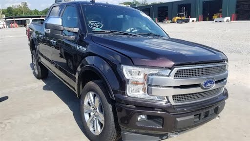 2015-FORD TRUCK-F150-Mirror Door-Power, dual arms and glass, power telescopic, (signal, puddle lamp), blind spot alert, w/o surround view camera; chrome cap, RH