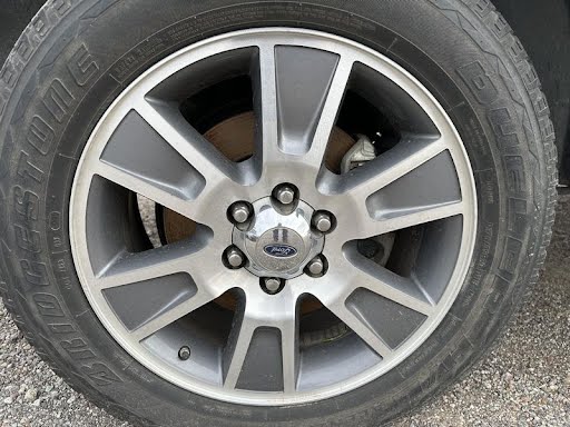 2014 - FORD TRUCK-F150 - Used - Wheel - 20x8-1/2, 6 spokes, machined (painted spoke indents) - Quantity: 2