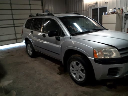 2005-MITSUBISHI ENDEAVOR-Door Handle Outside-Rear, RH - Black