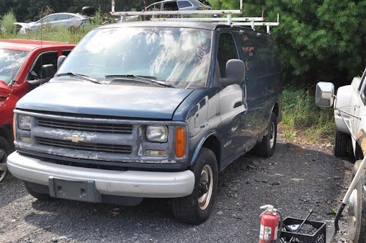 2001 CHEVY VAN EXPRESS 3500 Used Window Regulator (Front) manual windows, LH