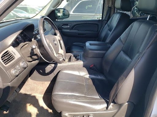 2009 Chevy Suburban-1500 - used - Seat, Front - (bucket-bench), LH, electric, leather, uplevel bucket (opt AN3), w/o heated and cooled; 2 way power lumbar