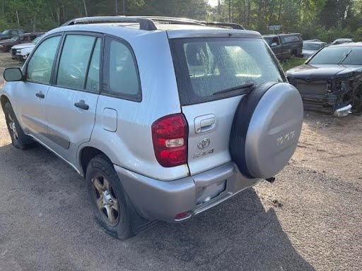 2005 - TOYOTA RAV4 - used - Bumper Assy (Rear) includes cover  - w/o fender flare; LH