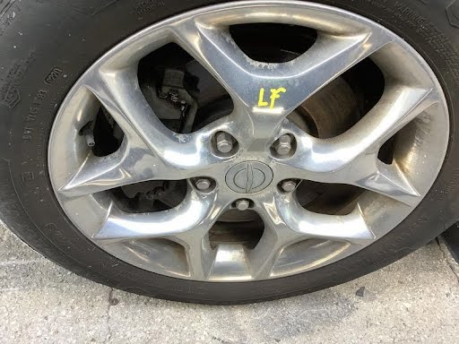 2019 CHRYSLER PACIFICA Used Wheel road wheel, aluminum, 18x7-1/2, 5 Y spoke, polished