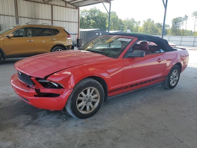 2007 FORD MUSTANG Used (bucket), Sport type, 1st digit of trim ID 5, Conv, w/o air bag; leather, (electric), LH - Front : AR3Z6361711A