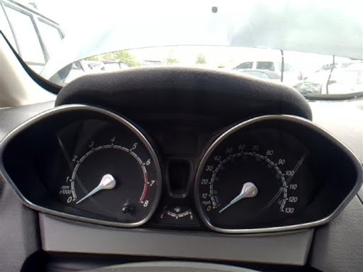 2015 - FORD FIESTA - Used - Speedometer (see also Instr. Cluster) - (cluster), MPH, ID D2BT-10849-GAT