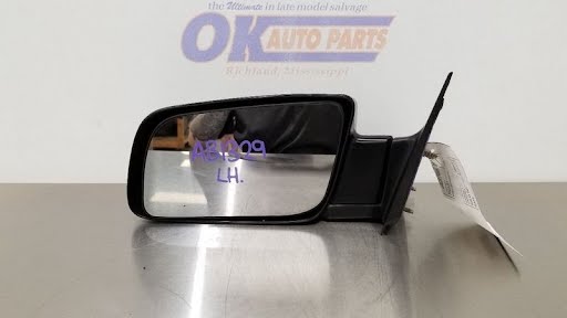 1998 CHEVY TRUCK-1500 SERIES (1988-1999) Used Mirror Door Manual, sail mount, moveable, w/o pedestal; LH( Black )