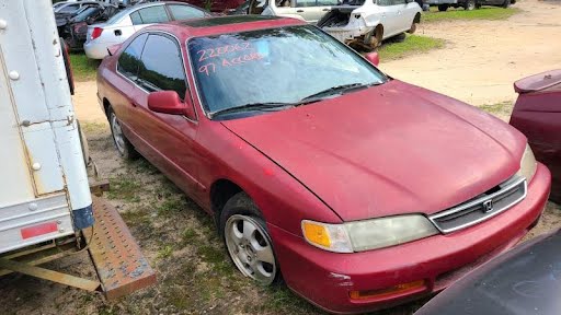 1997 - HONDA ACCORD - Used - Sunvisor - RH , GREY