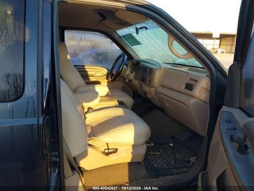 1999-FORD TRUCK-F250 SUPER DUTY-Seat Belt Front-Retractor Passenger - Color:Tan