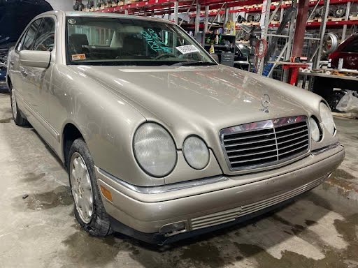 1999 - MERCEDES E CLASS - Used - Bumper Assy (Front) includes cover - 210 Type, E430, w/o sport - Gold