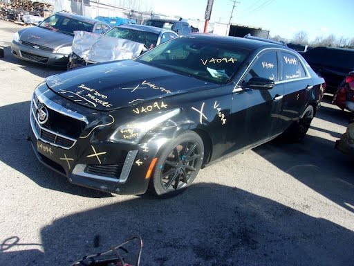 2014 - CADILLAC CTS - Used - Strut (see also Knee Assy) -  Front, Sdn, VIN A (4th digit, New Style), AWD, variable time damping chassis (opt F55), LH