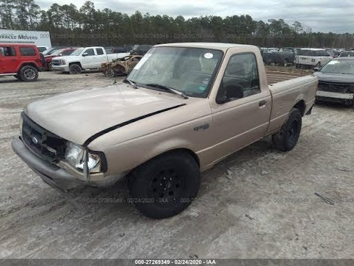 1993 - FORD RANGER - Used - Door Front - manual, LH