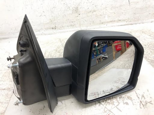 2018 - FORD TRUCK-F150 - Used - Mirror Door - from 02/26/18, power, pedestal, manual folding, w/o surround view camera; heated, blind spot alert, (spot light), RH