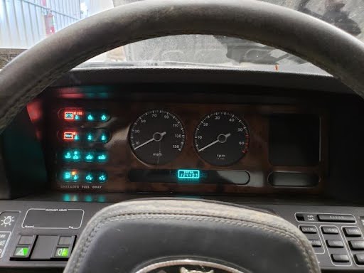 1988 - JAGUAR XJ6 - Used - Speedometer (see also Instr. Cluster) -  (head only), MPH (US market)