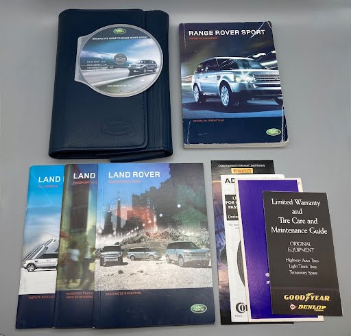 2008 LANDROVER RANGE ROVER Used Owners Manual