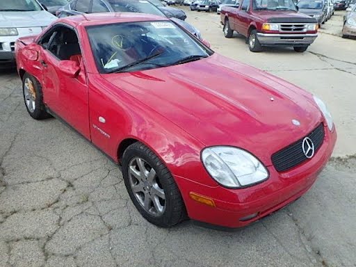 1999 MERCEDES SLK Used Wiper Transmission With Motor