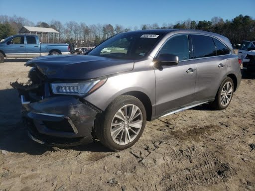 2017 - ACURA MDX - Used - Mirror Door - (power), (heated, US market), power folding, w/o automatic dimming; RH