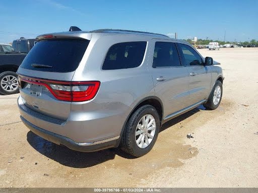 2019-DODGE DURANGO-Door Front-(electric), RH - Silver - PSC