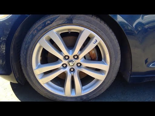 2012 - JAGUAR XJ8 (2008 UP) - Used - Wheel - road wheel, 19x9 (alloy), 5 double spoke, painted silver