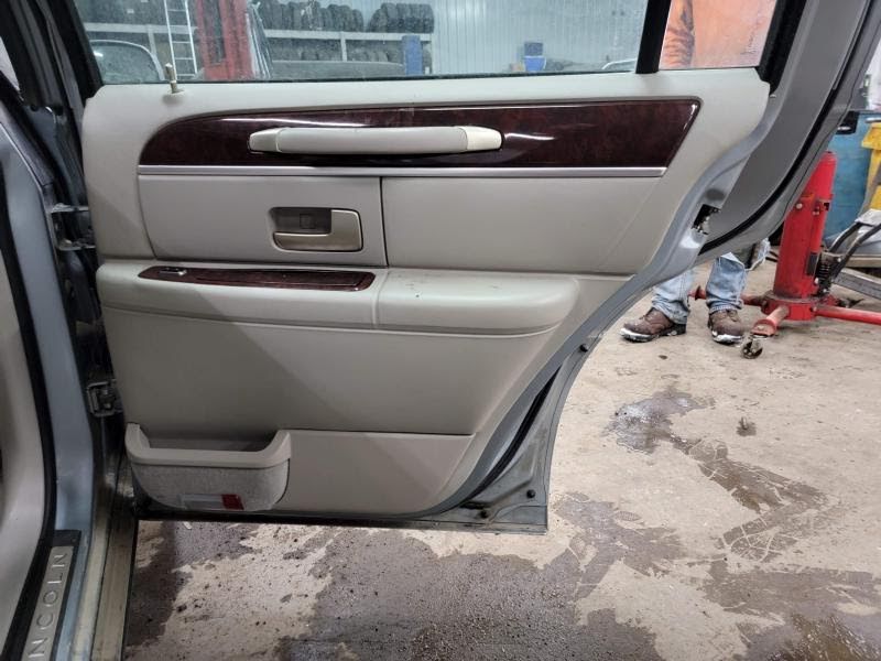 2006 LINCOLN OTHER - TOWN CAR Used Interior Trim Panel Door (Rear)  Rear Left Inner; Designer Series, Executive, Protection Series, Signature & Signature Limited; W/O LONG WHEEL BASE; stone