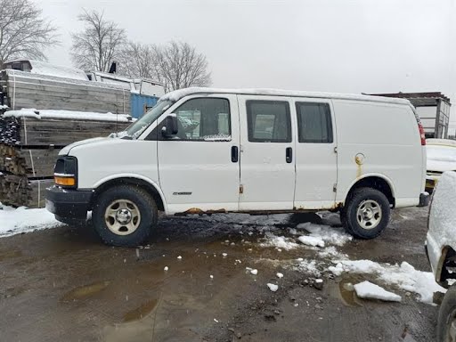 2003 - CHEVY VAN EXPRESS 3500 - Used - Fuel Tank - exc. Cutaway; gasoline, LH rear hinged side door (opt E26)