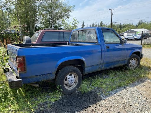 1991 DODGE DAKOTA Used Computer Box Not Engine Electronic Control Module, (RH fender), 8-318 (5.2L), Federal emissions