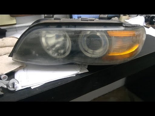 2005 - BMW X5 - Used - Headlight Assembly - xenon (HID), adaptive headlamps, clear turn signal lens, LH