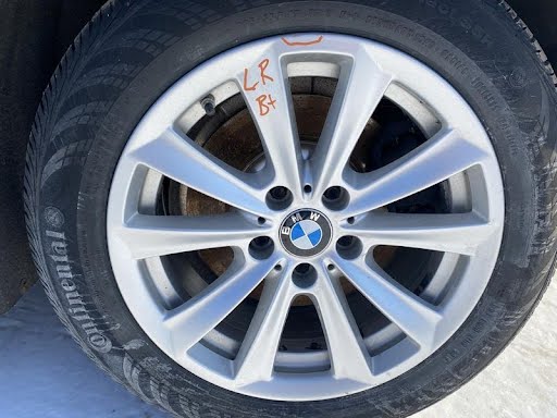 2016 - BMW 528I - Used - Wheel - 17x8 (alloy), 10 spoke, gray painted