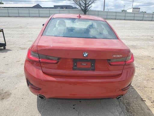 2017 BMW 330I Used Mirror Door Power, automatic reverse tilt, camera, high gloss base, RH