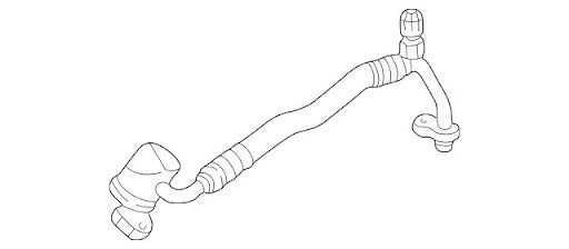 2003-MERCEDES C CLASS-A/C Hose-A 112 230 36 56  (Brand New) - A/C Refrigerant Suction Hose; C320; 4Matic