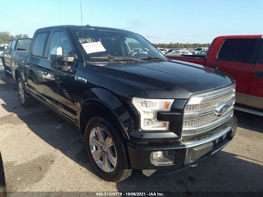 2015 - FORD TRUCK-F150 - Used - Seat Front - bucket, (air bag), cloth, electric, LH, 10 way