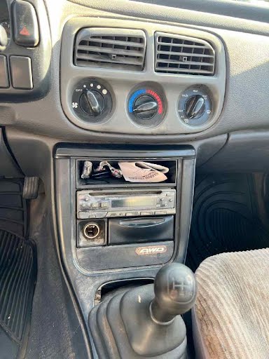 1996 - SUBARU IMPREZA - Used - AC Control/Heater (see also Radio or TV Screen)