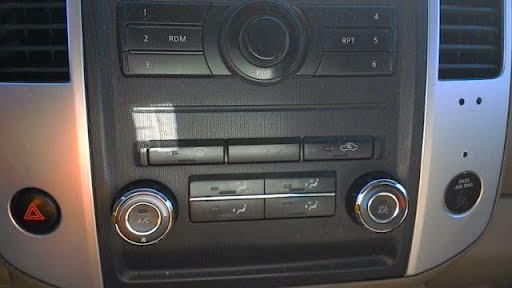 2011 NISSAN FRONTIER Used AC Control/Heater (see also Radio or TV Screen)AC, King Cab, manual temperature control