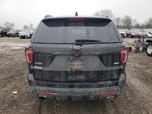 2016-FORD EXPLORER-Tailgate/Trunk Lid-Sport, power lift - Color - Shadow Black [G1]