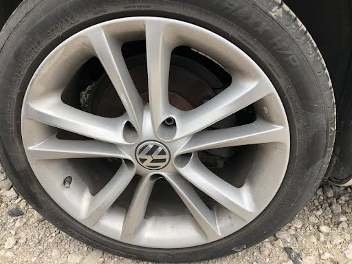 2012 - VOLKSWAGEN EOS - Used - Wheel - 17x7-1/2 (alloy), 5 double spoke - [3 Rims]