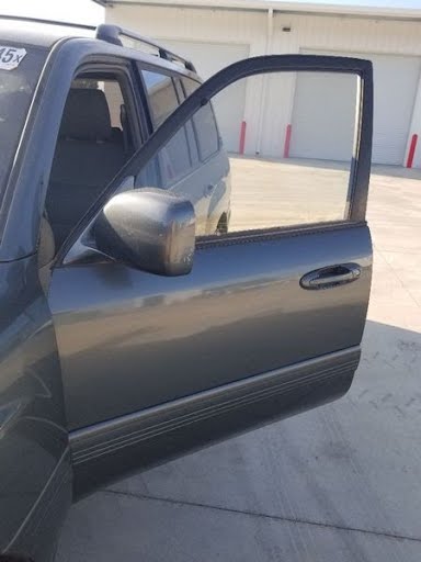 2002-TOYOTA LAND CRUISER-Door Front-(8 cylinder), moulding, LH - With Hinges