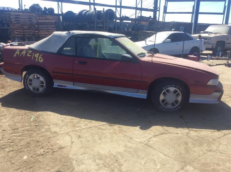 1988 CHEVY CAVALIER Door Front 2 Dr, Conv, electric Right