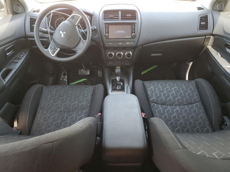 2018 MITSUBISHI OUTLANDER SPORT Used Radio/CD (see also A/C Control or TV Screen) display and receiver, (dash mounted), touch screen display, (7.0" scree)