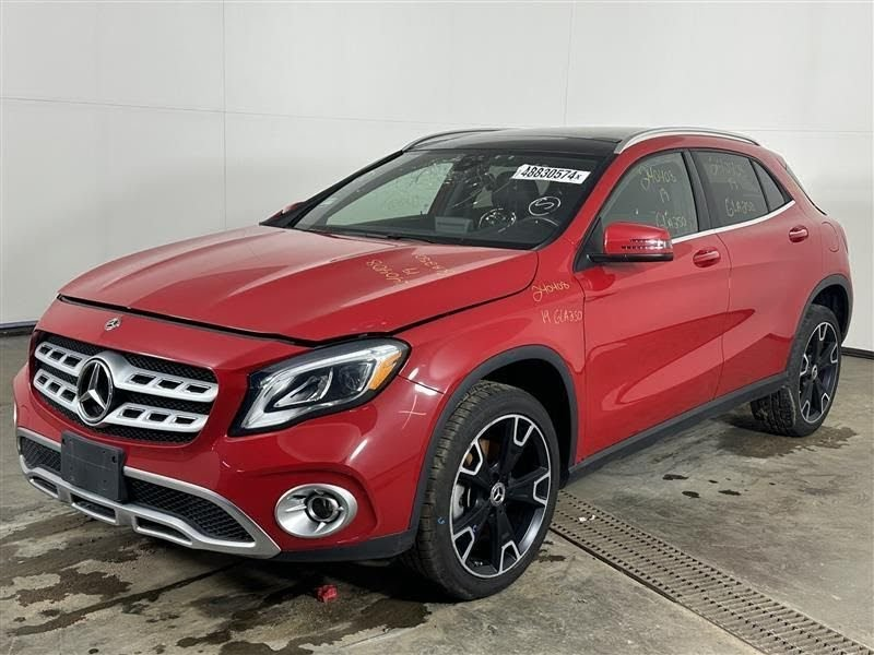 2019 MERCEDES GLA CLASS Used Bumper Assy (Front) includes cover With Upper And lower Grille  156 Type, GLA250, sport package