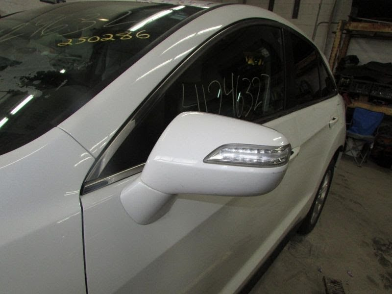 2014 ACURA RDX Used Mirror Door Power, (heated, signal), LH Color - White