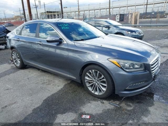 2015 HYUNDAI GENESIS Used Mirror Door Power, Sdn, blind spot detection, RH - COLOR - Gray (UG)